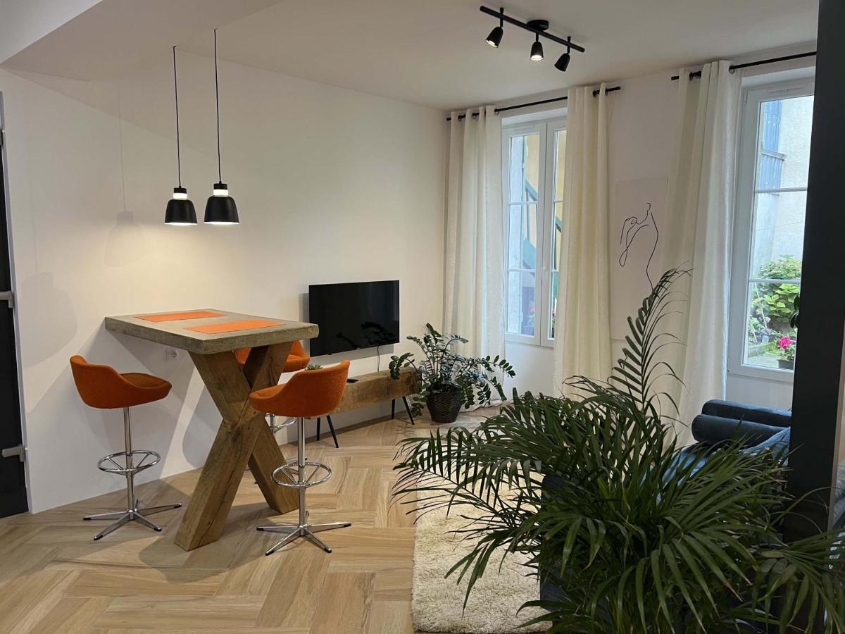 Bel Appartement Au Centre Du Vieux Joigny Dış mekan fotoğraf